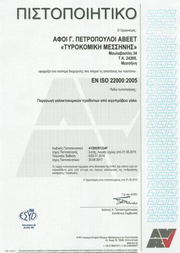 ISO 22000 GR
